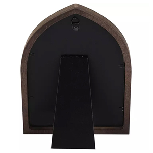 Klasik kemerli ahşap fotoğraf çerçevesi, sprey boya ile rustik 5x7 inç resim çerçevesi - Product Image 2