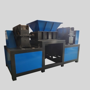 <strong>Simple</strong> Efficient Metal <strong>Shredder</strong> for Plastic Wood Rubber Double Shaft Design with Core Motor Engine for Factory Hotel Farm Use