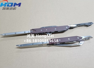 Good Quality Textile <strong>Spare</strong> Parts Manufacturers <strong>Somet</strong> Thema 11e Gripper Rapier Head Plate Type Grooved Type for Rapier <strong>Loom</strong>