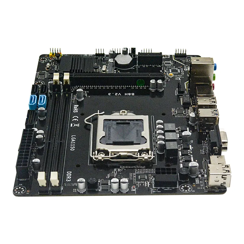 Precio de fábrica H81 compatible con M.2 16GB Core i7/i5/i3/Pentium/Celeron CPU DDR3 Lga 1150 placa base para PC