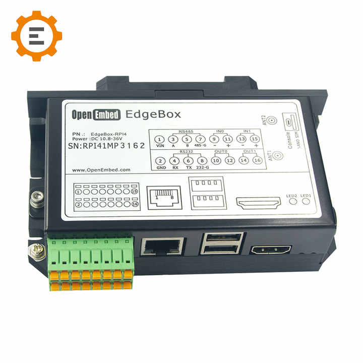 Raspberry PI PLC Program Logic Controller Linux Open Source Openwrt 4G WIFI CAN SCADA Original Manufacturer Digital DI DO