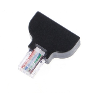 8 Pin AV Terminal Screw to <strong>RJ45</strong> Ethernet Male Adapter Converter Block Plug for CCTV CAMERA - Product Image 1