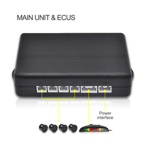 Sistema de Sensor de aparcamiento Universal para coche, con pantalla LED y alarma Beeper