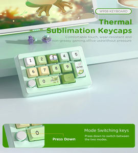W908 RGB Numerical Mechanical Gaming <strong>Keyboard</strong> Full Hot Swappable <strong>Keys</strong> Game Macro Programming <strong>Keyboard</strong> for Desktop/Laptop/Mac - Product Image 3