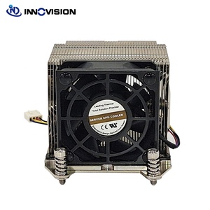LGA2011 dar 2u sunucu soğutucu 2011-2UNAH4 CPU soğutucu E5-2600 E5-4600 serisi radyatör 2u sunucu işlemci soğutucusu