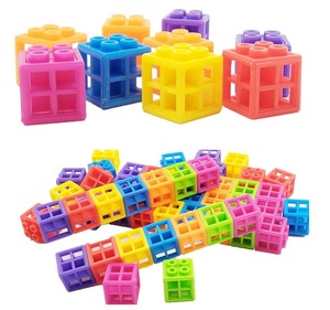 Educational Toys Plastic <strong>Building</strong> Stacking <strong>Blocks</strong> 2 cm Cube <strong>Building</strong> <strong>Blocks</strong> - Product Image 1