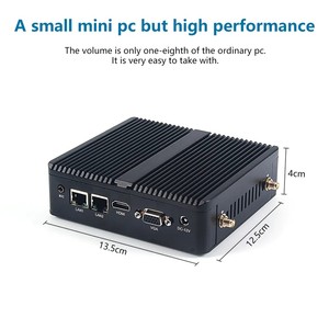 Tascabile Mini Computer N100 processore Dual LAN Dual HD-MI DDR4 RS232 COM 4 USB 3.0 incorporati Mini Computer Wifi 6 Mini Pc - Product Image 2