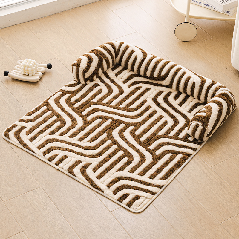 Tapis pour animaux Oscar-café foncé