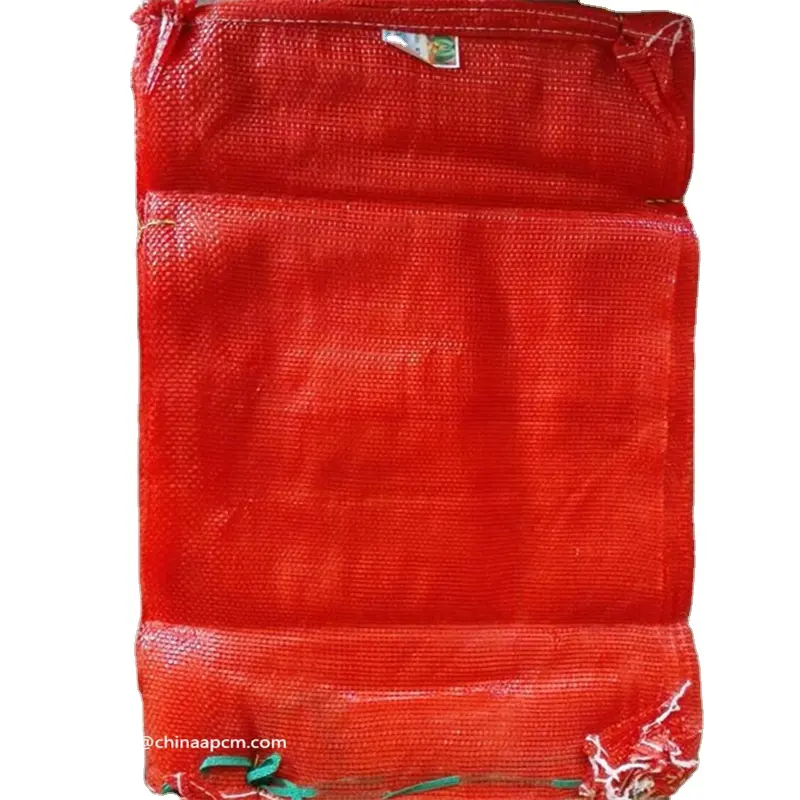 उच्च गुणवत्ता वाले कारखाने की आपूर्ति निर्माता ट्यूबलर मोनो नेट बैग पीपी बुने हुए लहसुन कचरा जाल बैग