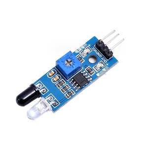 スマートカー障害物回避センサーモジュール赤外線管モジュール光電反射センサーIRセンサー - Product Image 1