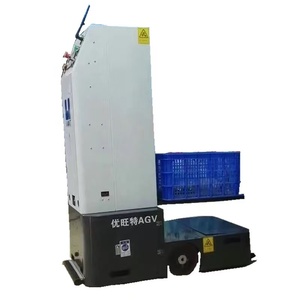 รถยกไฟฟ้าแบบพกพา1.5ตันหุ่นยนต์ AGV จัดส่งอัจฉริยะหุ่นยนต์เรียงซ้อนกับการเชื่อมต่อแบบขนานหุ่นยนต์เคลื่อนย้ายมือถือ - Product Image 3