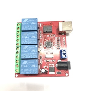 4 Channel DC 5V/12V/24V USB Computer <strong>Control</strong> Switch Relay Module PC ligent Controller