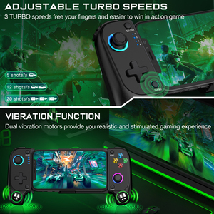 Per Gamepad Bluetooth Joystick per iPhone & Android Controller Mobile con effetto Hall levetta compatibilità interruttore - Product Image 4