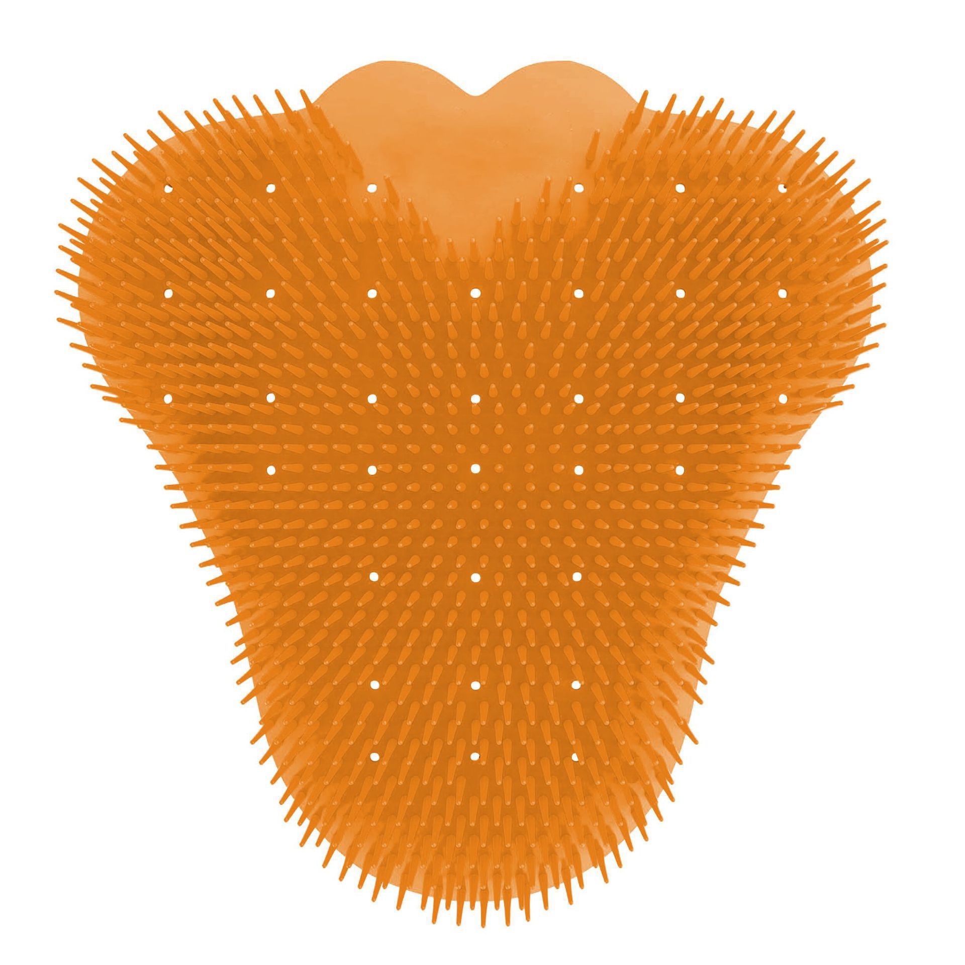 Naranja mandarina triangular y peluda