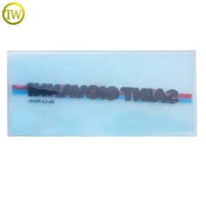 Embossed Custom Private Brand Name 3D Logo Garment Soft PVC Rubber Patch LabelsためClothing - Product Image 3