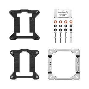 Deepcool Ak400 Zero Escuro Desempenho <span class=keywords><strong>Cpu</strong></span> Cooler 4 Cobre Calor Tubos 120mm Fluido Dinâmico Rolamento <span class=keywords><strong>Pwm</strong></span> <span class=keywords><strong>Fan</strong></span> 220w Tdp