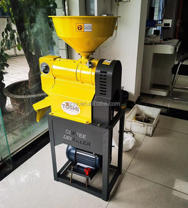 Calidad Precio de fábrica Mercado Pequeño Cacao seco Sheller Máquina de eliminación de piel de grano de café Máquina automática de descascarado de cacao - Product Image 4