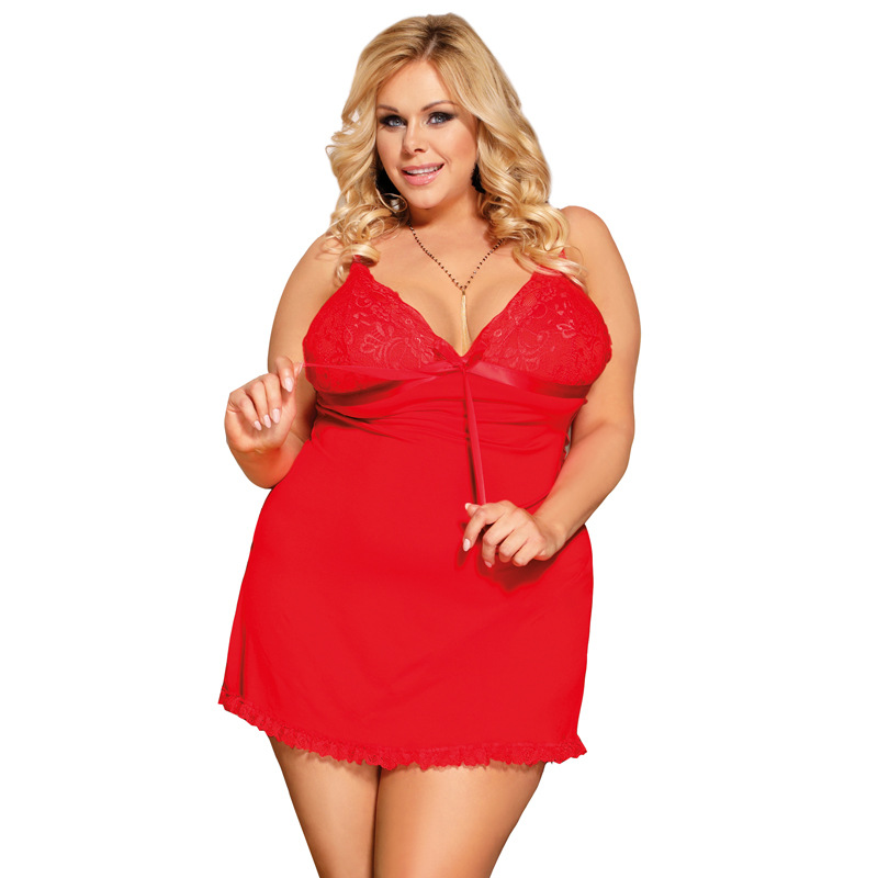 CR80731-2 rouge (avec string)