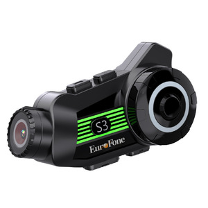 Casco da moto in alluminio con navigazione integrata per citofono Bluetooth e registratore con videocamera HD - Product Image 1