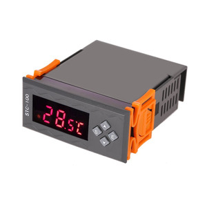 STC-100デジタルサーモスタットLEDディスプレイ温度コントローラーセンサーDC110V220V温度インキュベーター (NTC付き) - Product Image 4