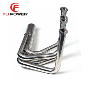 Küçük blok Chevy için SBC V8 paslanmaz t-kova Sprint Roadster başlıkları egzoz - Product Image 3