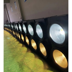 Luce del palco a LED 4x100w COB caldo bianco Dmx Dj illuminazione pubblico Blinder Par COB luce - Product Image 5