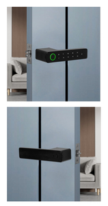 Classical klasik tarzı dijital parmak izi akıllı kapı kilidi Wifi App kontrol kartı şifre anahtar parmak izi dijital güvenlik kilidi - Product Image 3