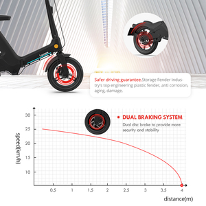 จักรยานไฟฟ้า350W เต็มคันสำหรับการเดินทางในเมืองขี่จักรยานไฟฟ้าแห้ง - Product Image 6
