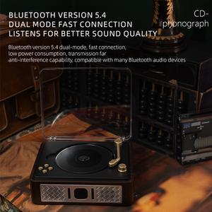 Nuevos productos Personalización Reproductor de CD portátil Altavoz incorporado Reproductor de CD Bluetooths con control remoto - Product Image 6