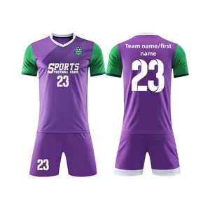 2025 spor kalite toptan arjantin futbol forması futbol forması % 100% polyester gençlik futbol kıyafetleri - Product Image 1