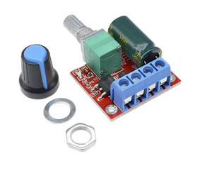 Mini 5A 90W PWM 12V DC Motor hız kontrolörü modülü DC-DC 4.5V-35V ayarlanabilir hız regülatörü kontrol vali anahtarı 24V - Product Image 1