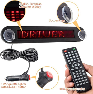 Fern gesteuertes 12-V-LED-Display mit programmier barem Bildlauf für Auto-und Laden werbung - Product Image 4