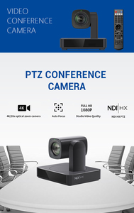 4k Auo-Tracking 6-кратная двухобъективная PTZ-камера с AI-отслеживанием громкоговорителей, автоматическое управление жестами для среднего конференц-зала - Product Image 3