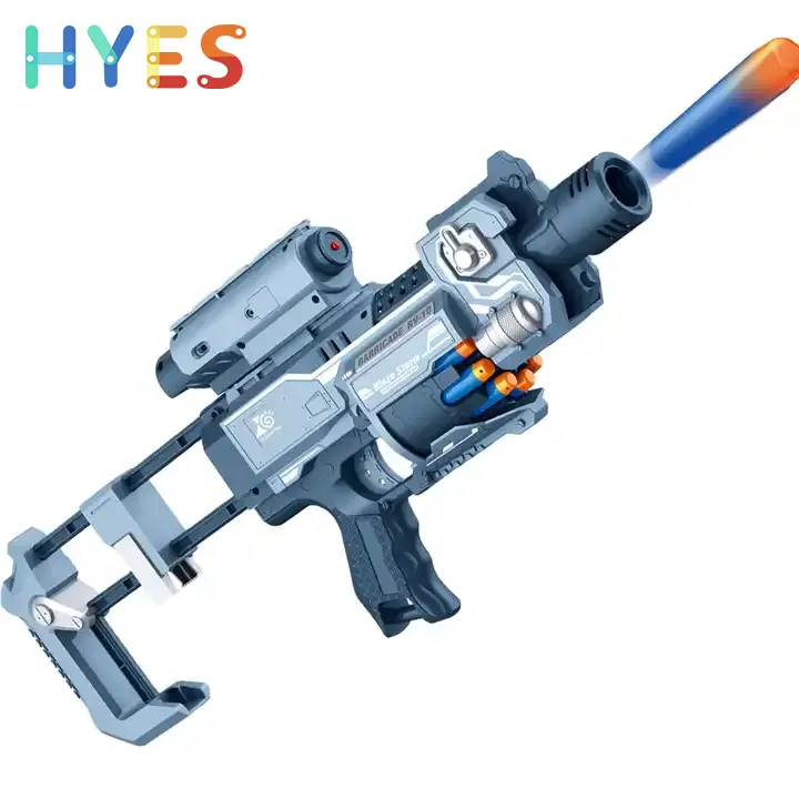 Huiye Soft Bullet Gun Shell Ejecting Toy AK 47 Gun Air Soft Guns and Weapons Army