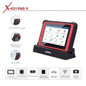 Starten Sie X431 PAD V mit Smart Box 3.0 Support Online-Codierung und Programmierung 1 Jahr kostenloses Update