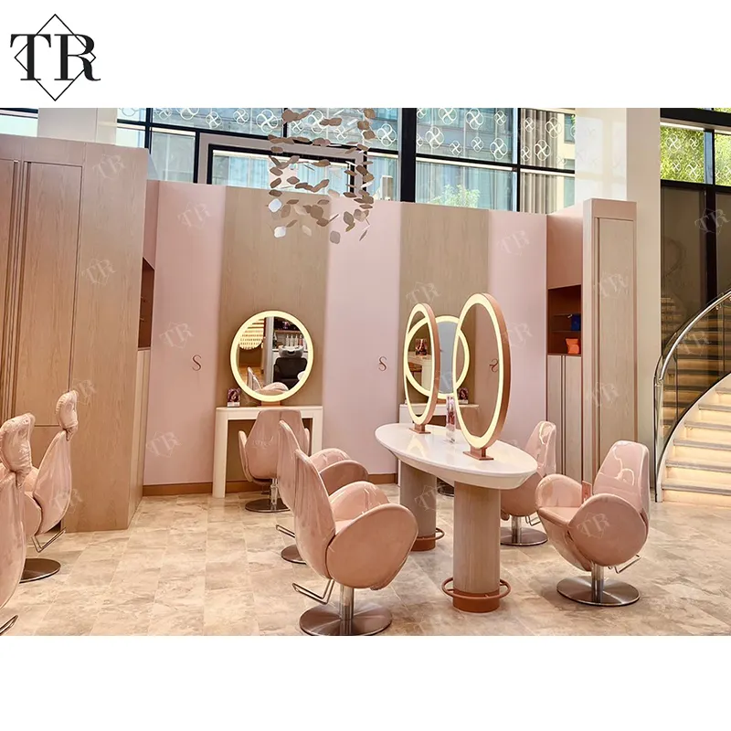 Turri personalizzato 3D Rendering esterno Interior Design soluzione One-Stop salone bellezza Manicure Pedicure attrezzature mobili