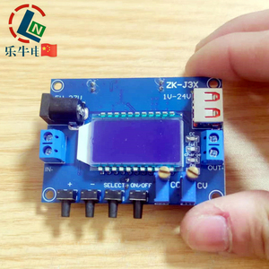 USB入力電圧5-27V出力電圧1-24V3A CVCCコンバーター液晶ディスプレイDC-DC調整可能な降圧モジュール - Product Image 5