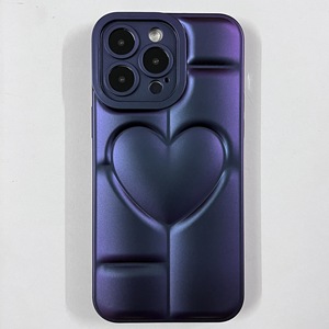 彩色手机套iphone 14手机套3d爱心手机套iphone 13手机套 - Product Image 6
