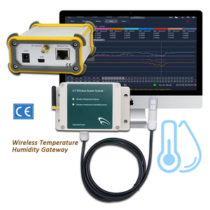 Wireless IOT Temperature Monitoring <strong>Sensor</strong> Device Digital Iot Temperature <strong>Sensor</strong> <strong>Humidity</strong> Display Temperature Controller - Product Image 1