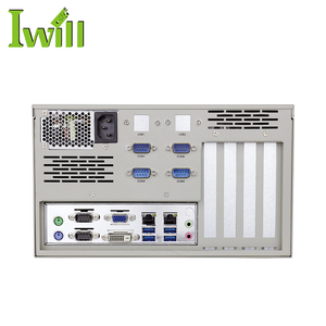 Doppia sezione a parete Rack recinzione industriale pc server con 2 * PCI - Product Image 4