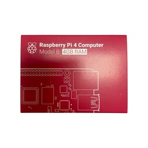Ahududu Pi 4 4GB Ram dört çekirdekli Cortex-A72 (kol v8) 64-bit SoC ahududu Pi 4 bilgisayar