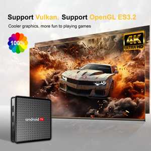 Yeni ürün X5 HD 2.1 Android kutusu tv Allwinner H313 Android 10 BT v5.0 4K * 2K UHD çıkış set top box - Product Image 4