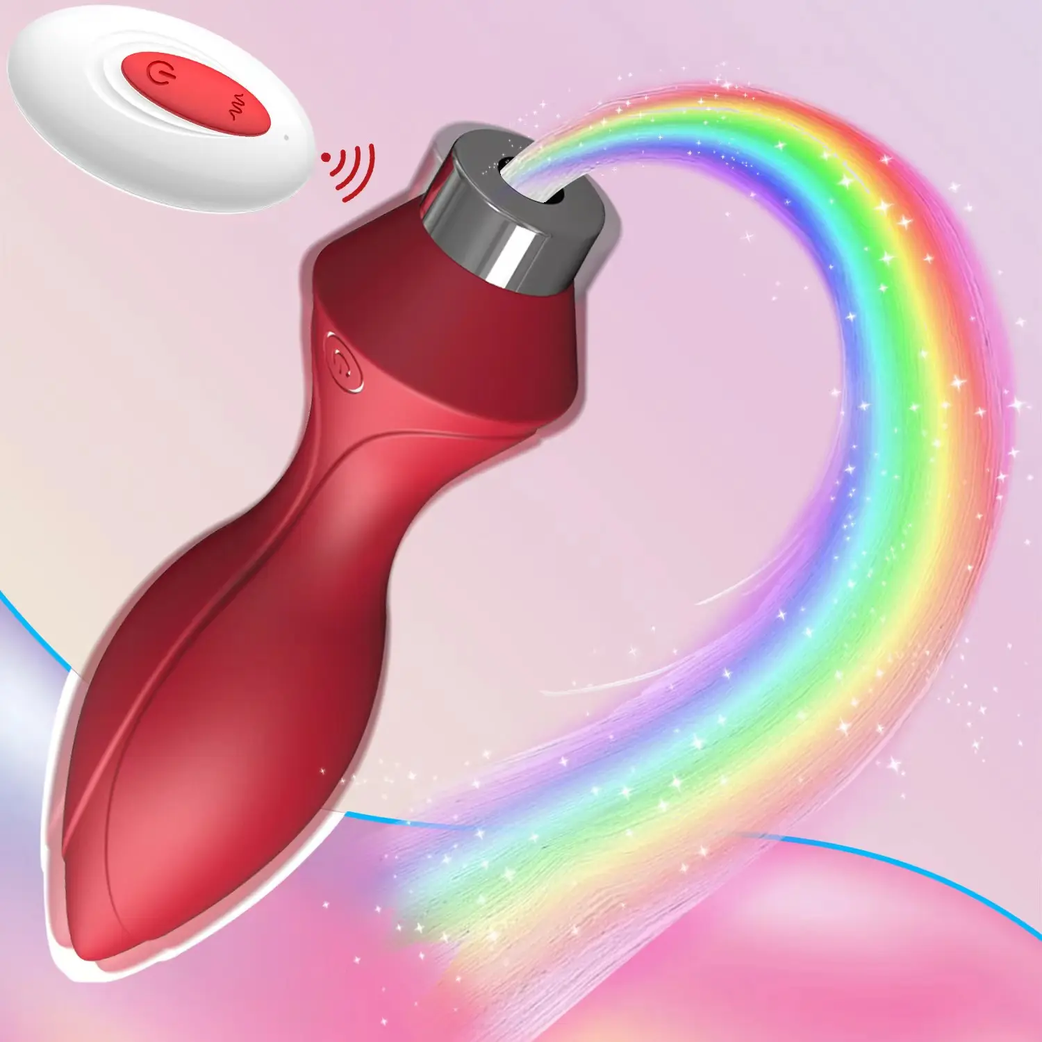 Draadloze Afstandsbediening Led Anal Plug Vibrator Licht Staart 10 Vibrator Prostaat Orgasme Masturbatie Seksspeeltjes Voor Mannen En Vrouwen