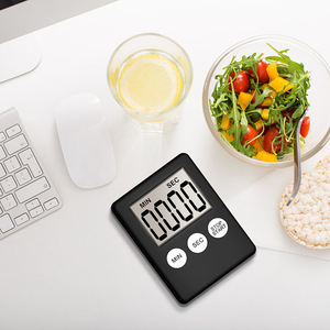 ABS magnetico LCD digitale da cucina conto alla rovescia allarme con supporto Timer da cucina bianco pratico Timer da cucina sveglia - Product Image 3