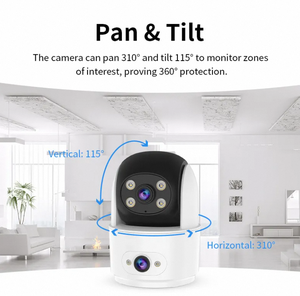 O-kam 2.4GHz WiFi Indoor Security Camera AI Humanoid Detection Night Vision SD Card Storage for Home Baby's Room CCTV <strong>Monitor</strong> - Product Image 4