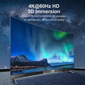 Xput 1 entrada 4 salidas HDMI Video Splitter 1X4 4K 60Hz 4K60Hz 4 puertos HDMI V2.0 2,0 V Splitter con Power Audio