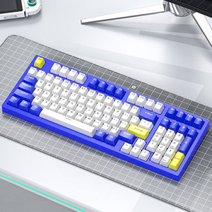 OEM 98 Teclas con cable Teclados mecánicos para juegos Teclado de computadora ligero colorido para PC de juegos - Product Image 5