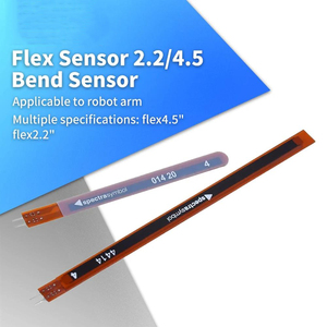 official <strong>Flex</strong> <strong>Sensor</strong> 2.2 inch Bend <strong>Flex</strong> <strong>Sensor</strong> for Robotic hand Electronic gloves Flex2.2 flex4.5 <strong>Flex</strong> <strong>Sensor</strong> 4.5 - Product Image 1