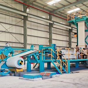 היטו ציפוי מכונות של מתכת טיפול ראש גימור coater תהליך בקרת מתח פלס כימי coater תנור למינציה