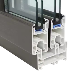 บานประตูหน้าต่างบานเลื่อน upvc สีขาววัสดุพีวีซีราคาถูกทนทานสำหรับตลาดอินเดียดีไซน์ทันสมัย - Product Image 6